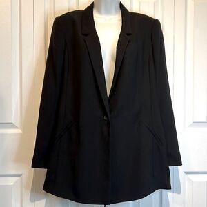 Vince Camuto Black‎ Longer Style Blazer Size 10 NWT
